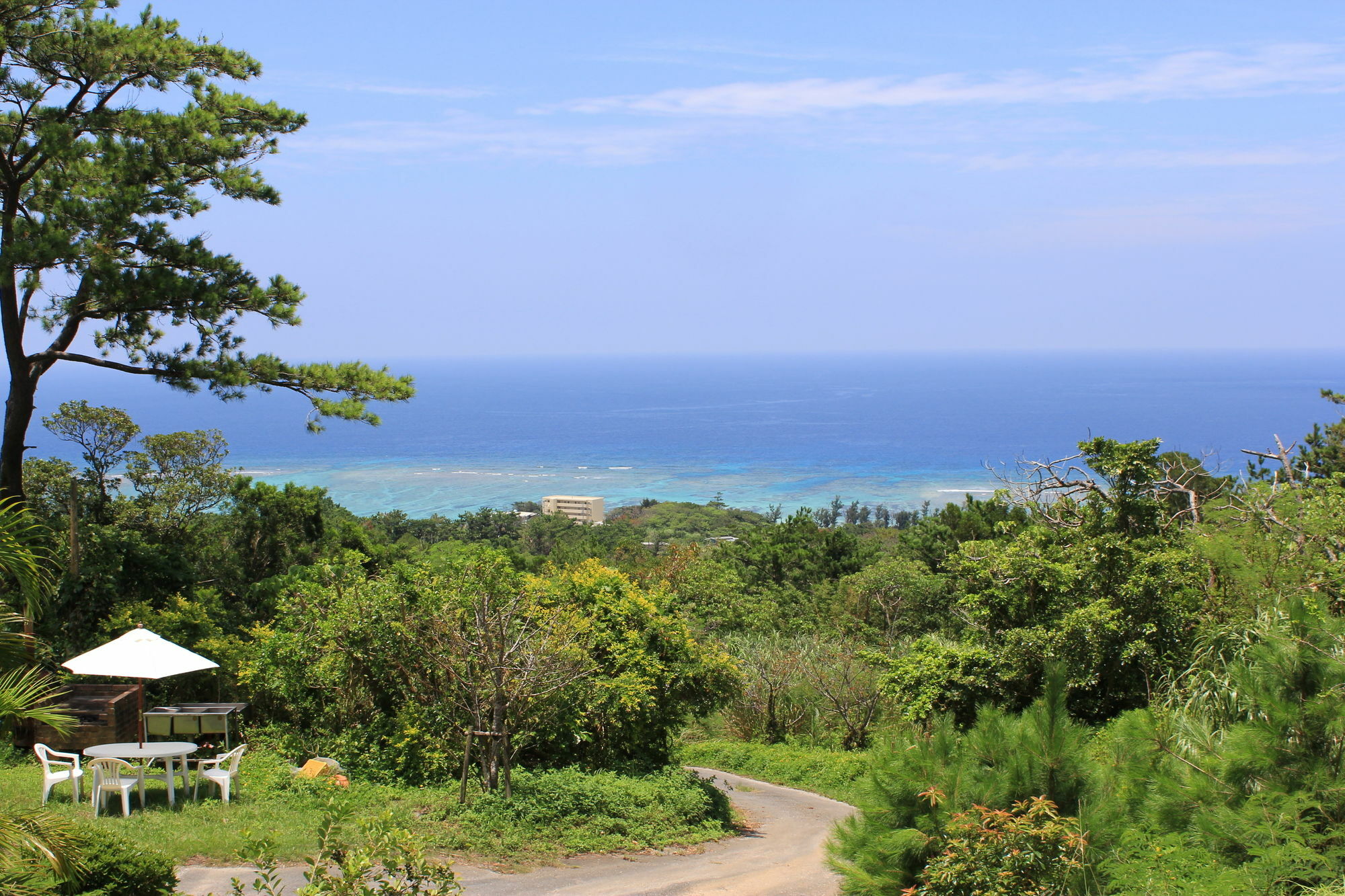 Panorama Ocean View Cottage Motobu Exterior foto